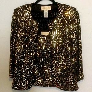 Jeanne Alexander 2-piece sparkly top
